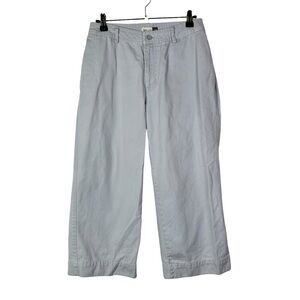 Gap Light Blue Retro Fit Cropped Wide Leg Pants 4